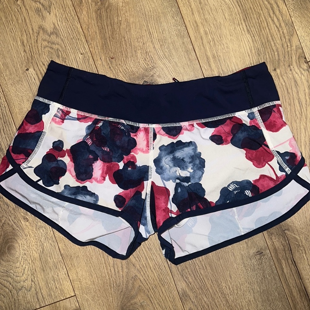 Lululemon Floral Shorts